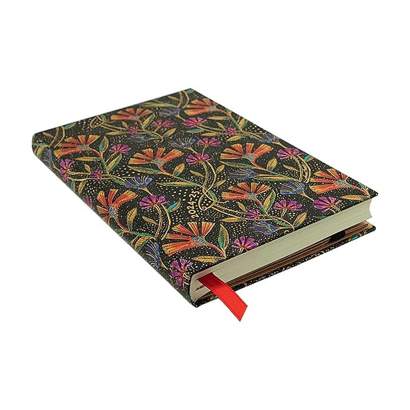 Paperblanks | 2025 Fiori Selvatici | 18 Mesi | Mini | Settimanale Orizzontale