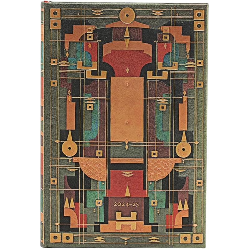 Paperblanks | 2025 La Tana Del Leone | 18 Mesi | Mini | Settimanale Orizzontale
