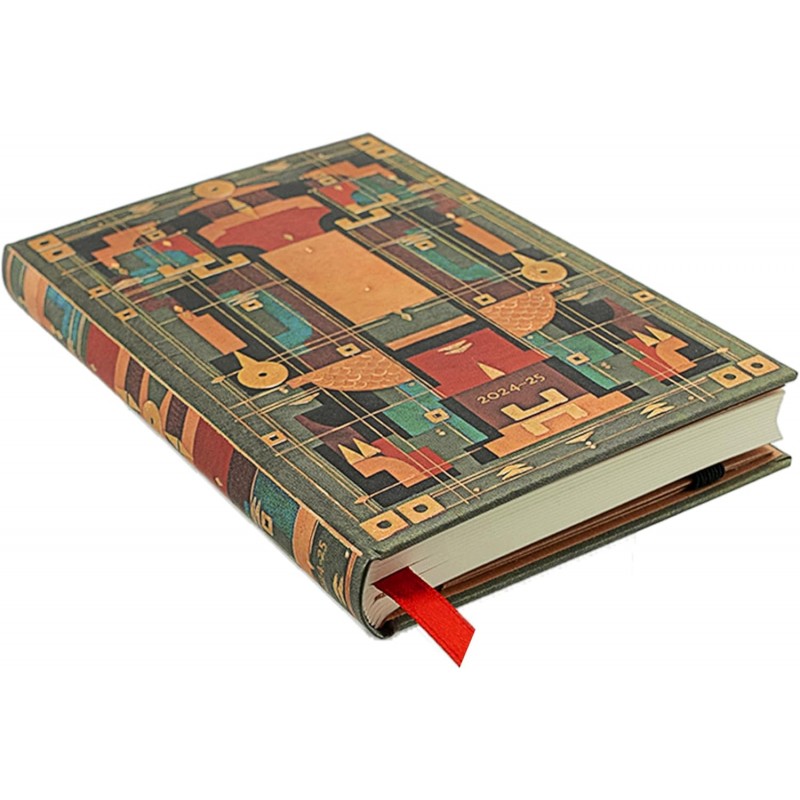 Paperblanks | 2025 La Tana Del Leone | 18 Mesi | Mini | Settimanale Orizzontale