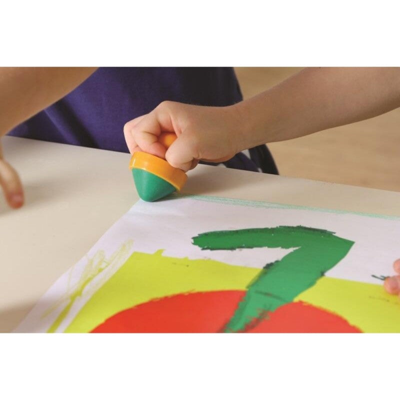 Pastelloni A Cera Con Impugnatura - Deco