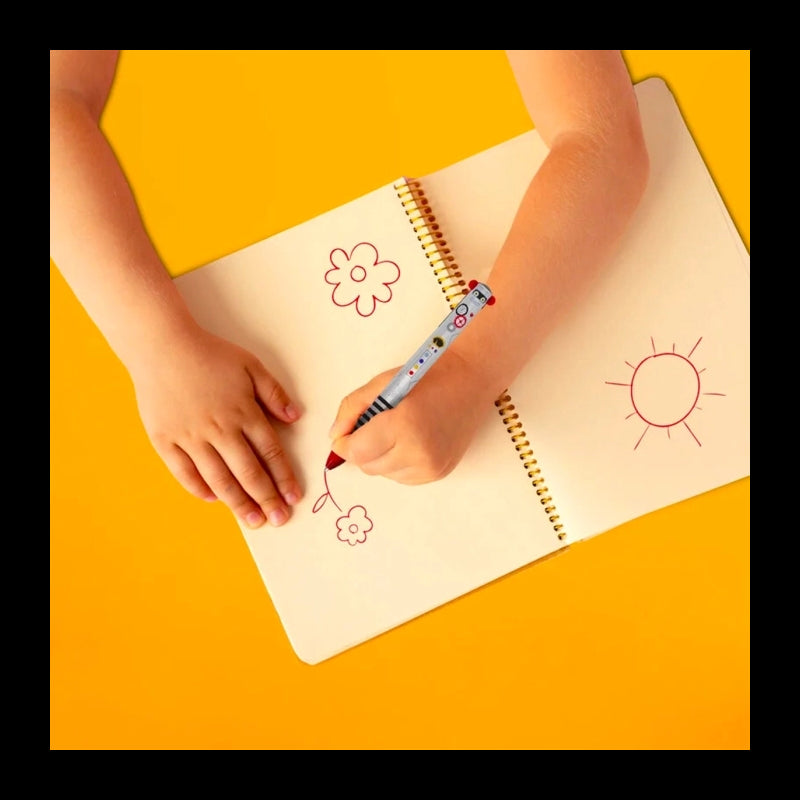 Penna A Due Colori - Click&clack - Robot