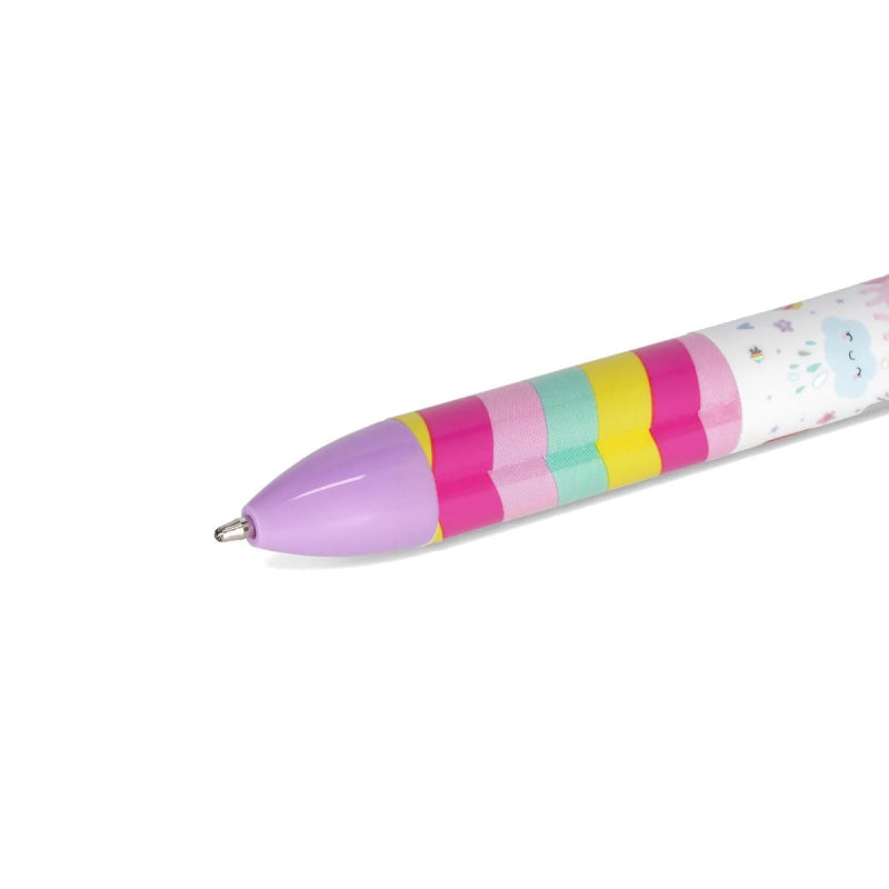 Penna A Due Colori - Click&clack - Unicorn
