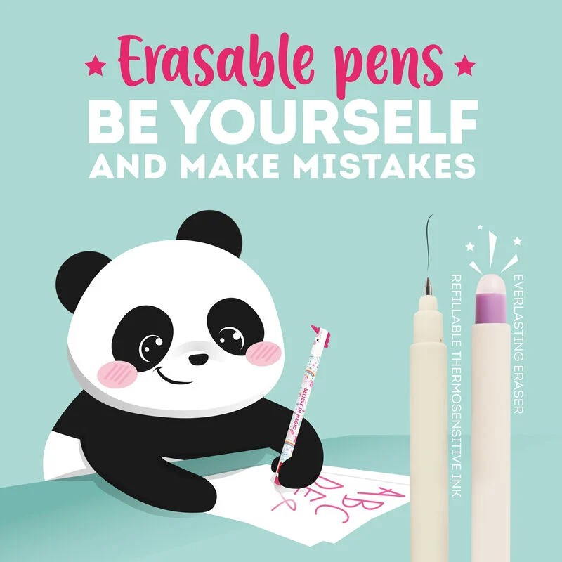Penna Gel Cancellabile Hippo - Legami