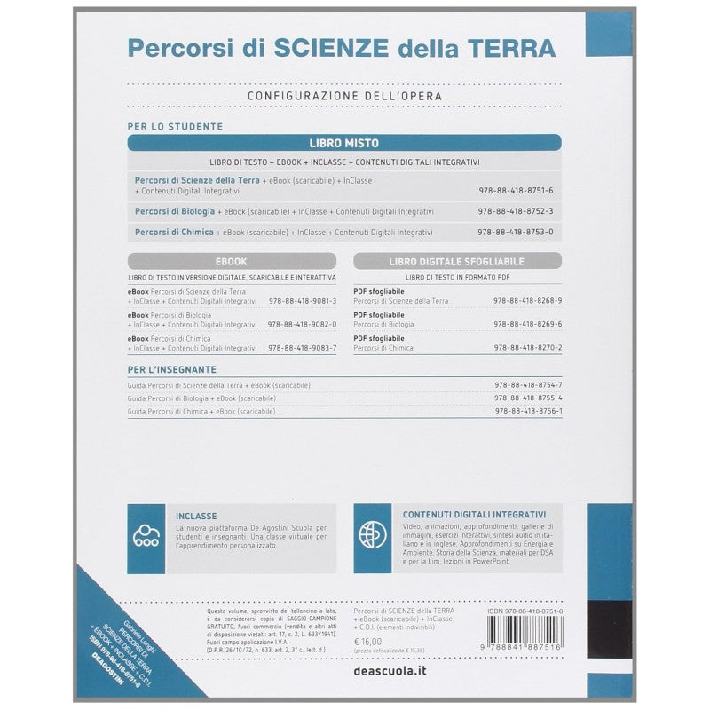 Percorsi Di Scienze Della Terra. Per Le Scuole Superiori. Con E-book. Con Espansione Online