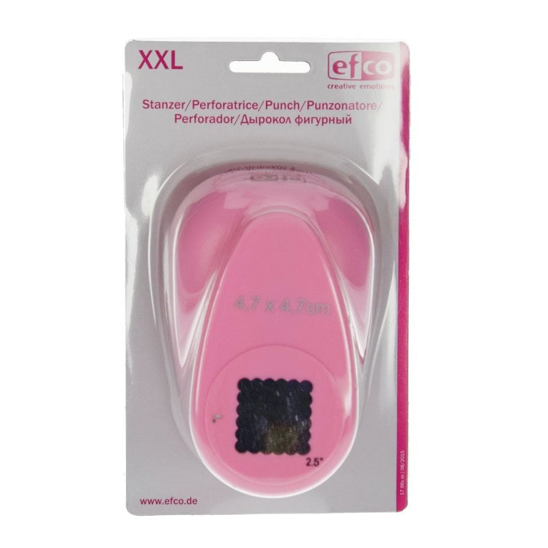 Perforatore Con Motivo Quadrato Seghettato Xxl, 4,7 X 4,7 Cm