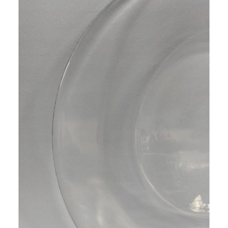 Piatto Vetro Tondo 25 Cm