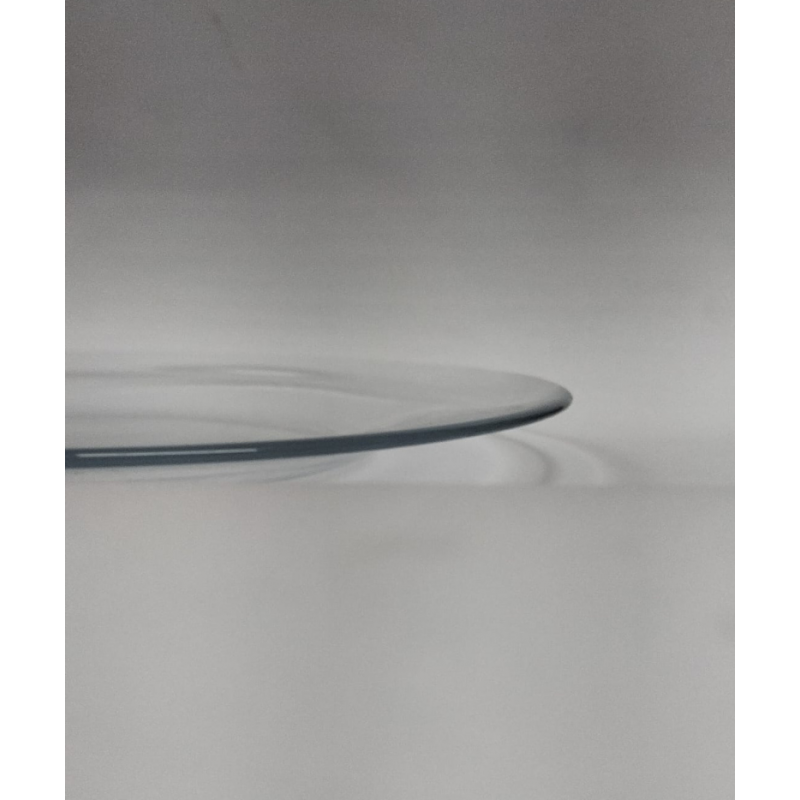 Piatto Vetro Tondo 25 Cm
