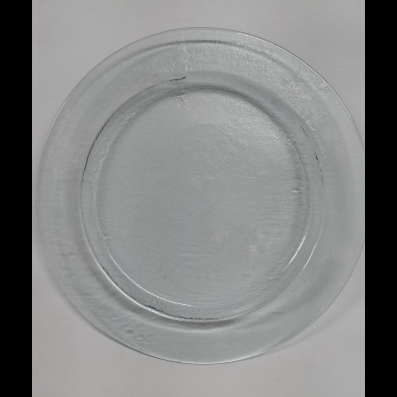 Piatto Vetro Tondo 26 Cm