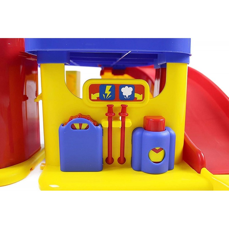 Piccolo Parcheggio Con Set Strada - Viking Toys 5556