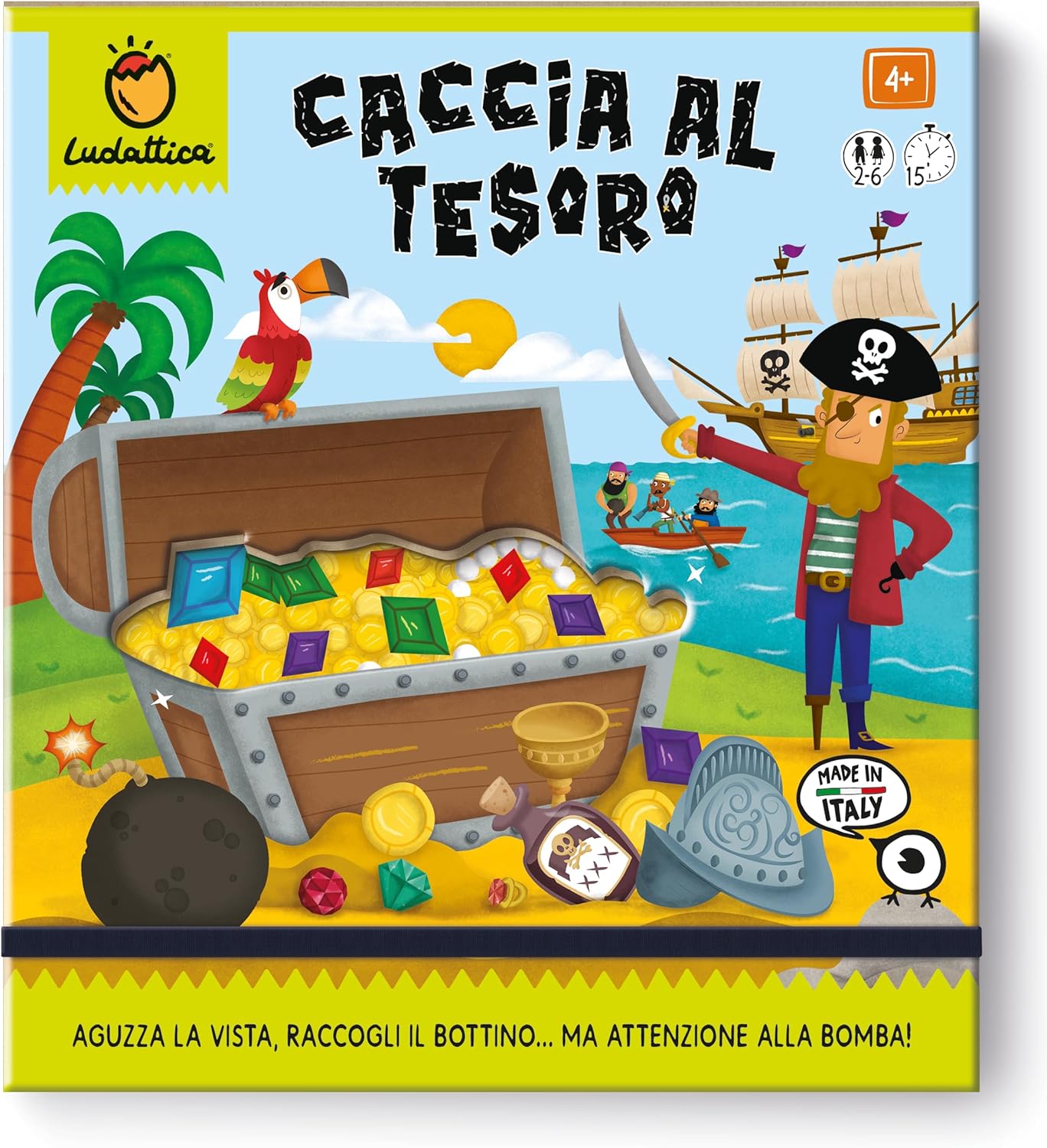 Gioco da Tavolo "Caccia al Tesoro" di Ludattica