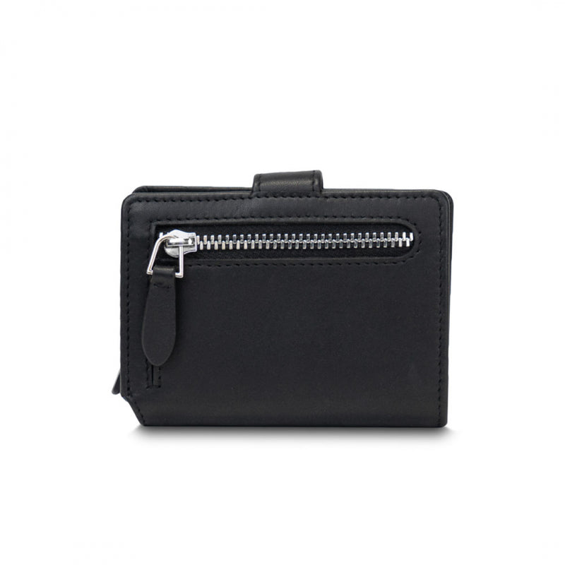 Porta Carte Axel Plus Con Zip Nero | Campo Marzio