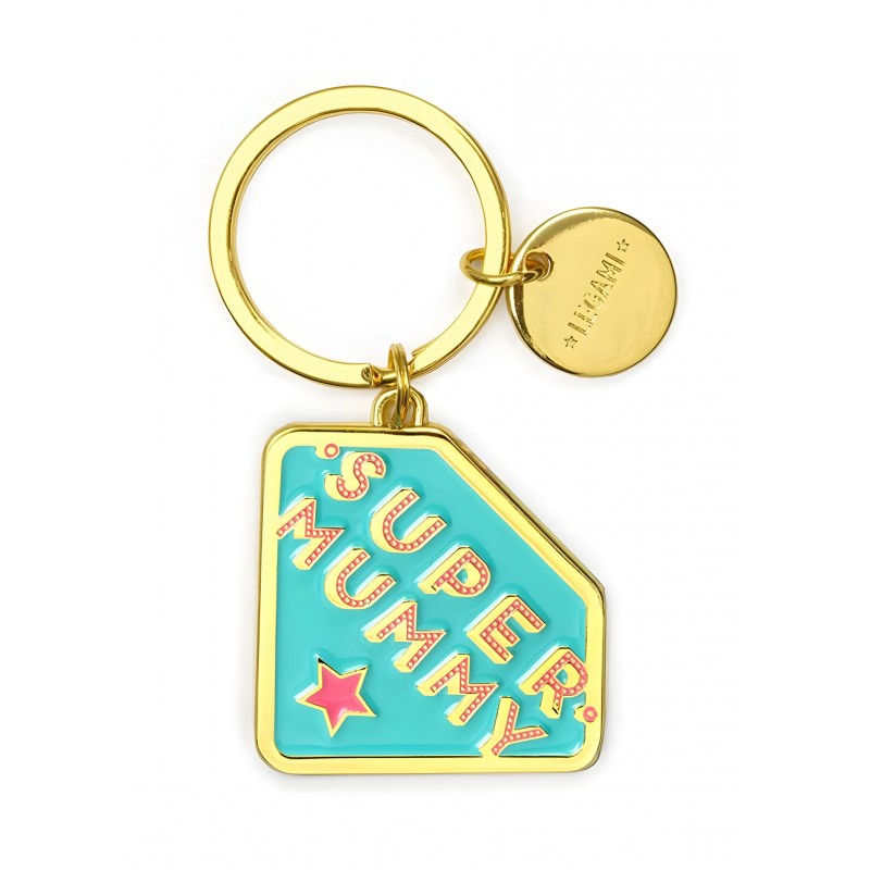 Portachiavi In Metallo Smaltato - What A Key Ring! - Super Mummy