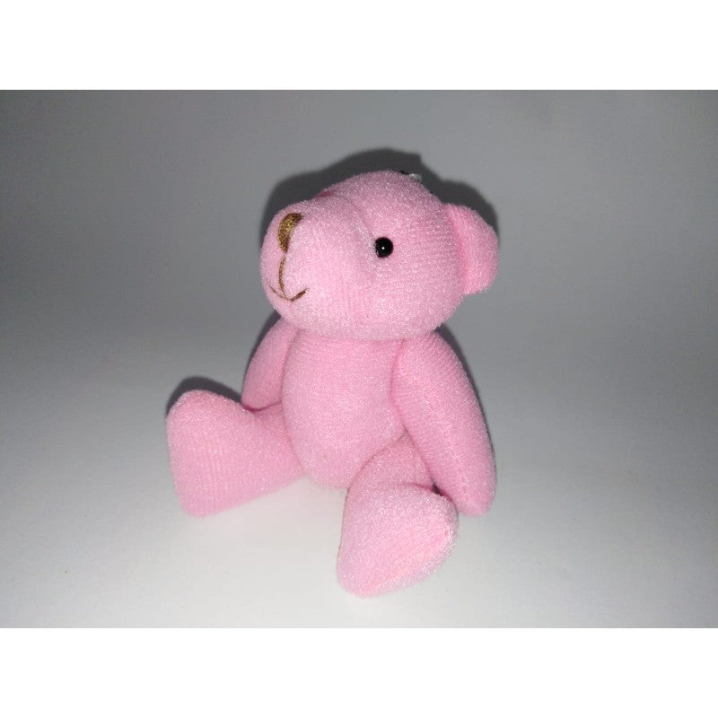 Portachiavi Orsetto Peluche Rosa