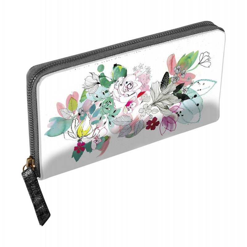 Portafoglio Blooming In Similpelle - Fantasie Assortite - Clairefontaine