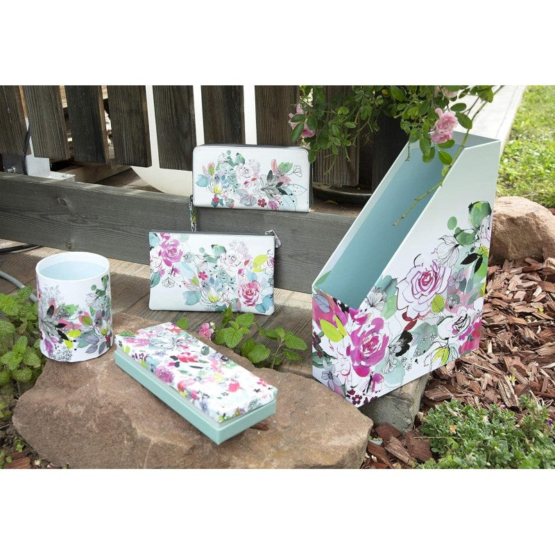 Portafoglio Blooming In Similpelle - Fantasie Assortite - Clairefontaine