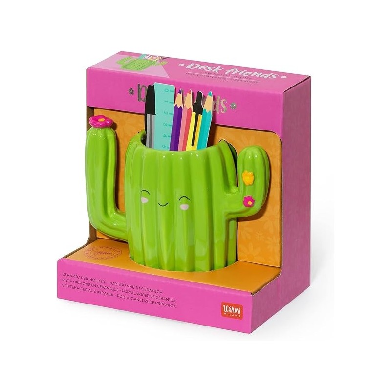 Portapenne In Ceramica Desk Friends - Legami