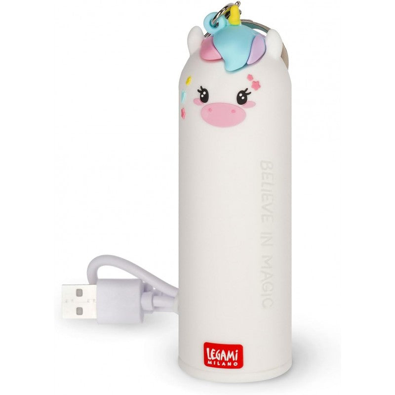 Power Bank Portatile Unicorn 4800 Mah Con Cavo Usb Tipo C Incluso - Legami