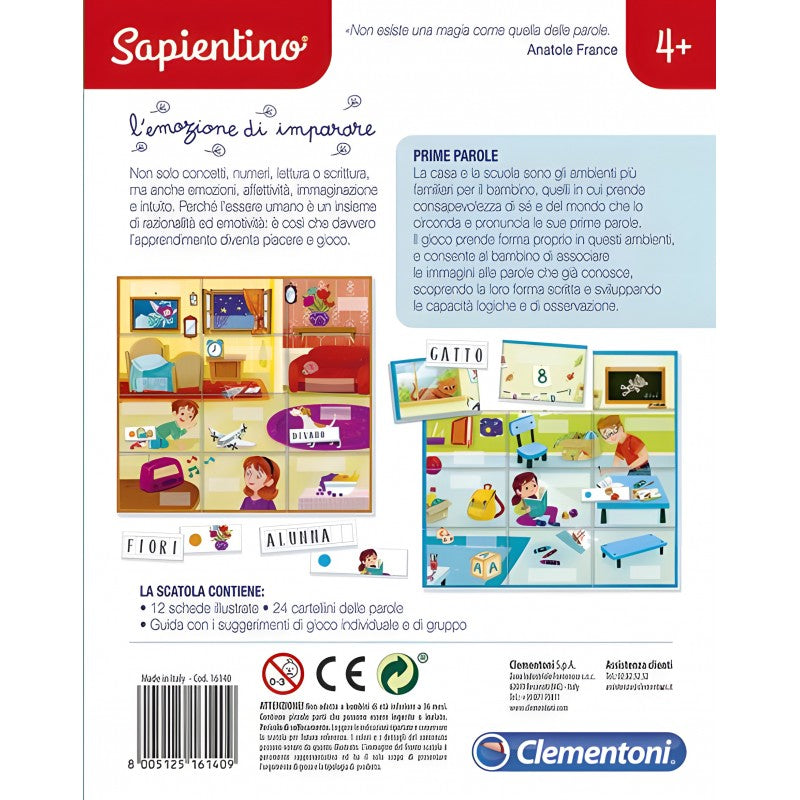 Prime Parole Sapientino – Clementoni