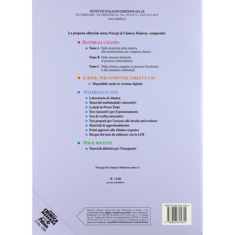 Principi Di Chimica Moderna Tomo A