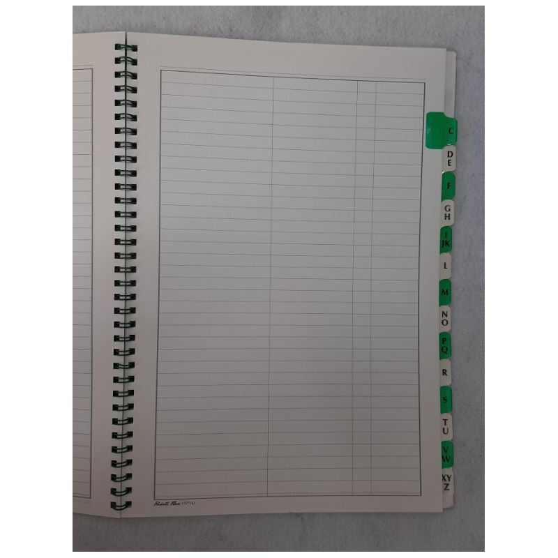 Prodotti Flex 131732000 – Rubrica A-z Spiralata – 29,7 X 21 Cm