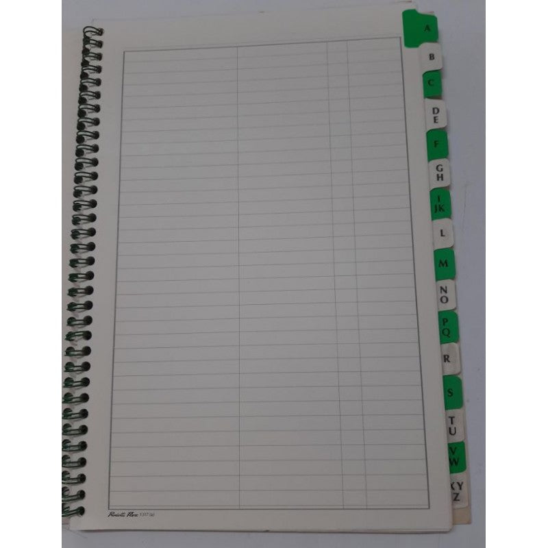 Prodotti Flex 131746000 – Rubrica A-z Spiralata – 6 Pag/lett