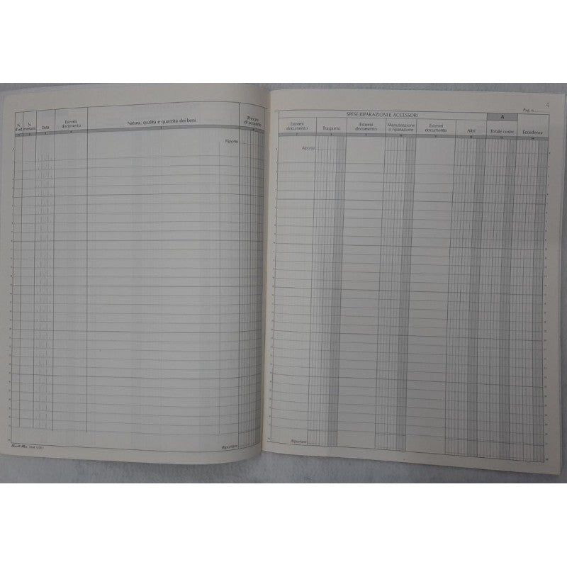 Prodotti Flex 135921 - Registro Acquisto Beni Usati - 31x24,5 - 23 Pagine