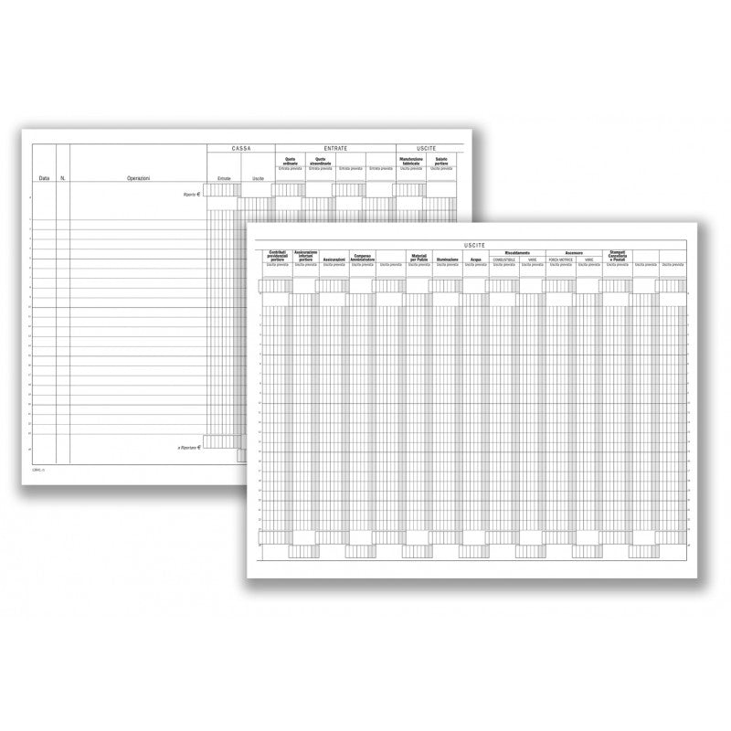 Prodotti Flex 13641 – Registro Di Contabilità Del Condominio - 24,5x31 - 37 Pagine