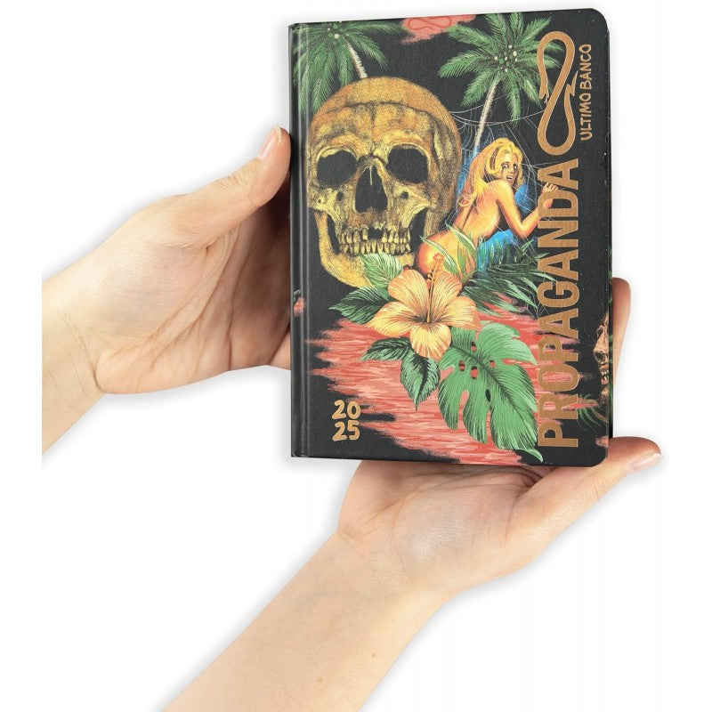 Propaganda - Diario Scuola 2024-2025 Ufficiale Propaganda, 16 Mesi, 12 X 16.5 Cm, Giallo