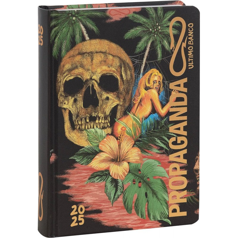 Propaganda - Diario Scuola 2024-2025 Ufficiale Propaganda, 16 Mesi, 12 X 16.5 Cm, Giallo