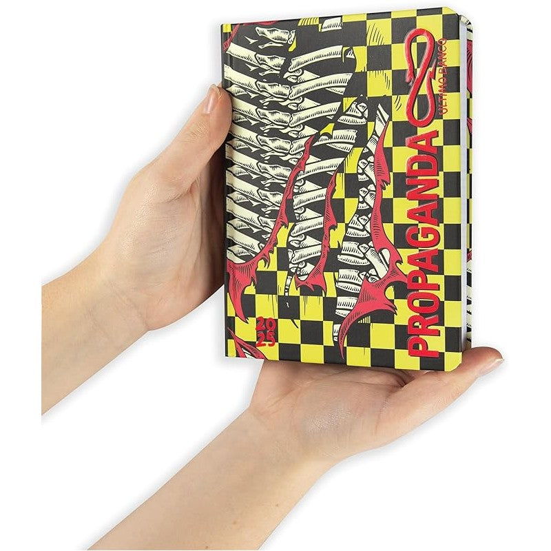 Propaganda - Diario Scuola 2024-2025 Ufficiale Propaganda, 16 Mesi, 12 X 16.5 Cm, Multicolore