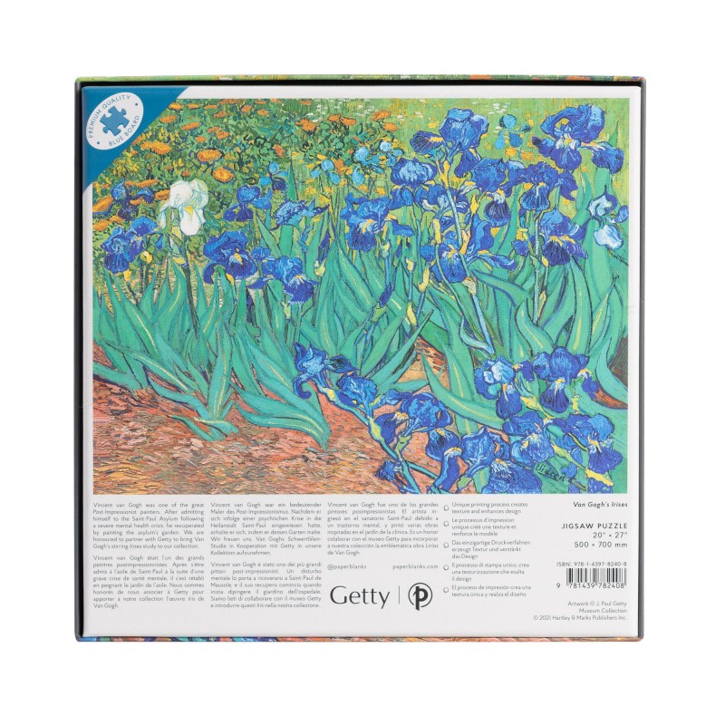 Puzzle Gli Iris Di Van Gogh 1000 Pezzi - Paperblanks