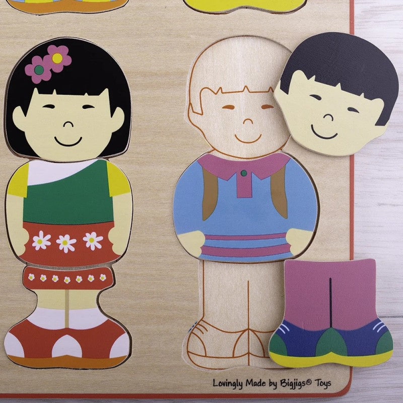 Puzzle In Legno I Miei Piccoli Amici - Bigjigs Toys