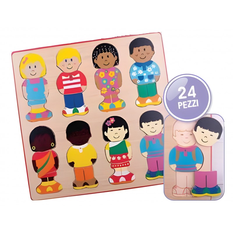 Puzzle In Legno I Miei Piccoli Amici - Bigjigs Toys