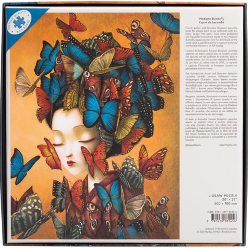 Puzzle Paperblanks Madame Butterfly