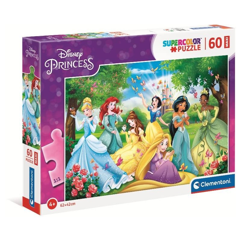 Puzzle Princess - 60 Pezzi - Clementoni