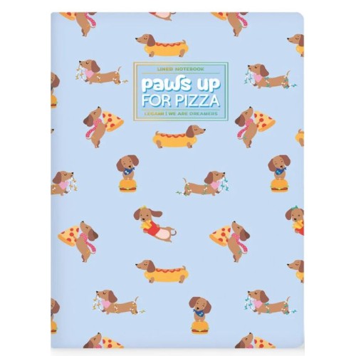 Quaderno a Righe A6 con Copertina Rigida Illustrata - Dog - Cane Legami