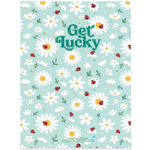 Quaderno a Righe A6 con Copertina Rigida Illustrata - Ladybug - Coccinella Legami