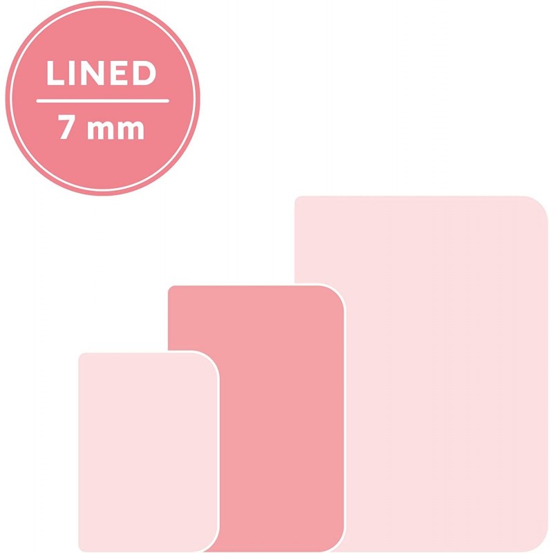 Quaderno Large Legami Cuore B5 80 Pagine, 1 Rigo 7mm, 100gr