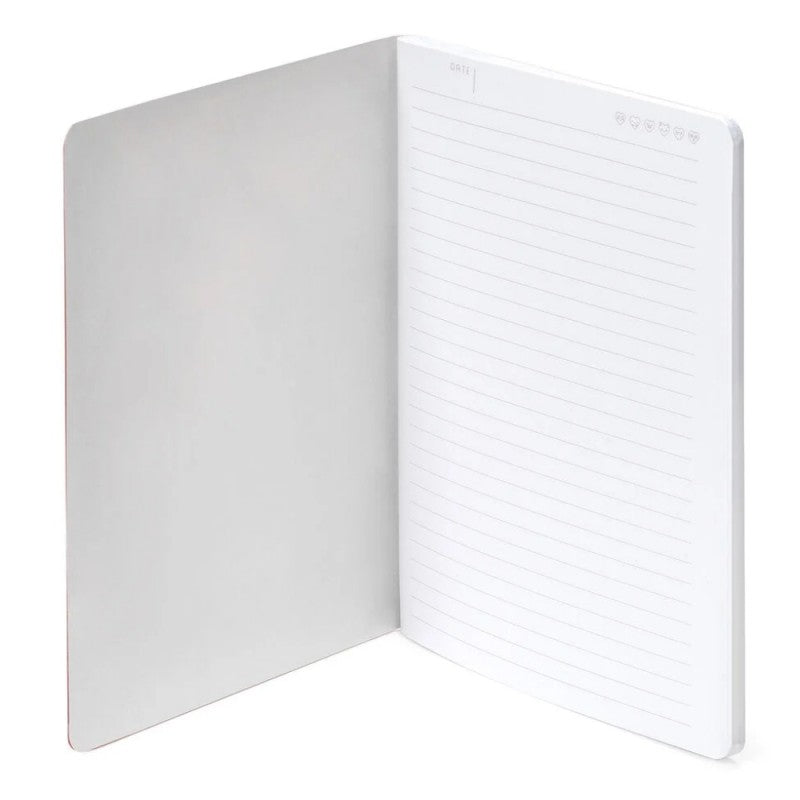 Quaderno Large Legami Cuore B5 80 Pagine, 1 Rigo 7mm, 100gr