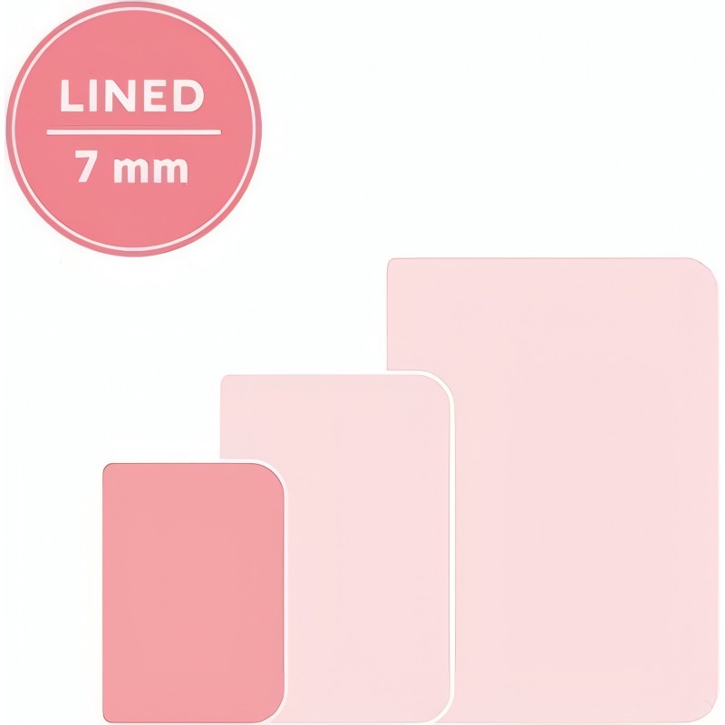 Quaderno Small Legami Cuore A6 80 Pagine, 1 Rigo 7mm, 100gr