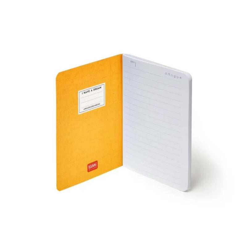 Quaderno Small Legami Genius A6 80 Pagine, 1 Rigo 7mm, 100gr