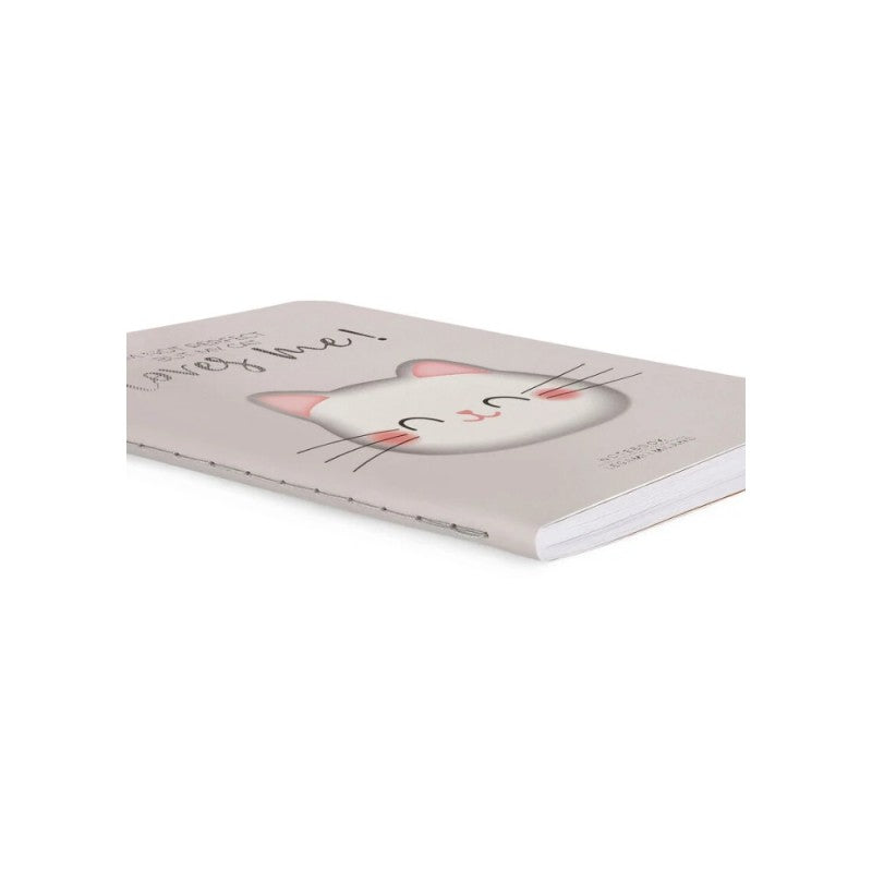 Quaderno Small Legami Kitty A6 80 Pagine, 1 Rigo 7mm, 100gr