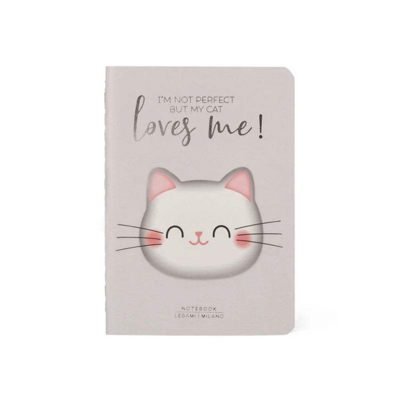 Quaderno Small Legami Kitty A6 80 Pagine, 1 Rigo 7mm, 100gr