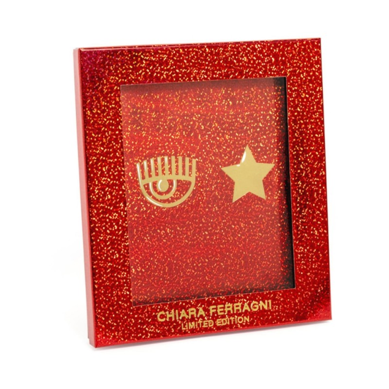 Quaderno Spiralato Con Glitter Rossi Chiara Ferragni A5 20 Fogli 1r 80gr – Edizione Limitata