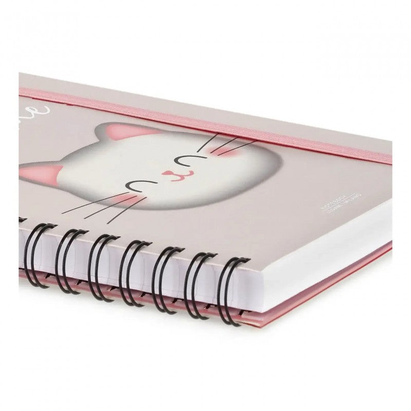 Quaderno Spiralato Large Legami Kitty A5 200 Pagine 1 Rigo 100gr
