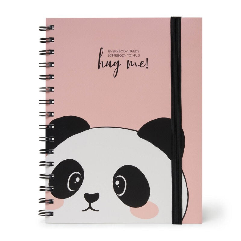 Quaderno Spiralato Legami A5 200 Pagine 100gr - Temi Travel / Panda / Puppies