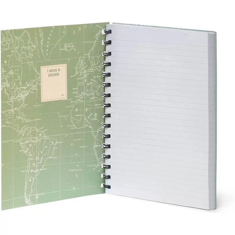 Quaderno Spiralato Legami A5 200 Pagine 100gr - Temi Travel / Panda / Puppies