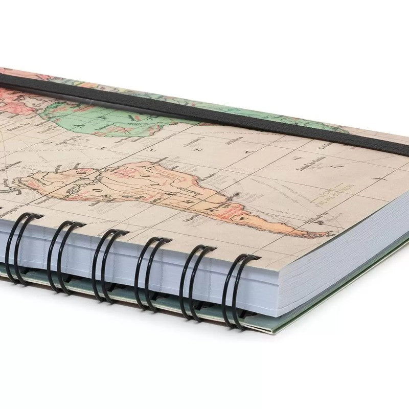 Quaderno Spiralato Legami A5 200 Pagine 100gr - Temi Travel / Panda / Puppies