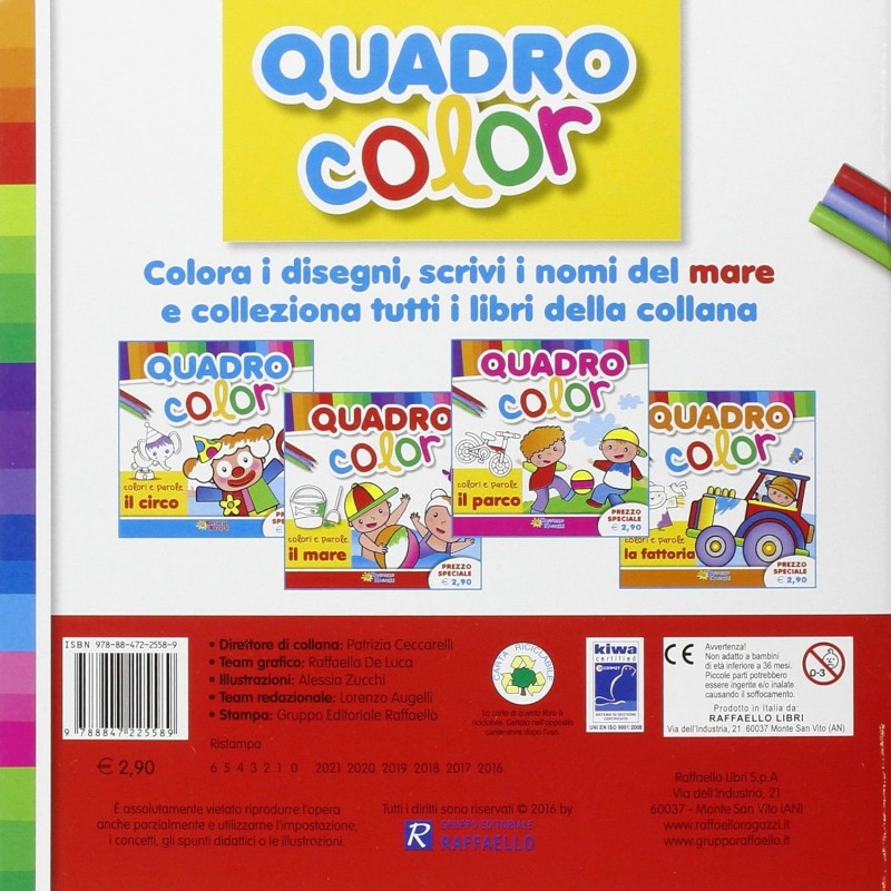 Quadro Color Il Mare - Raffaello Ragazzi