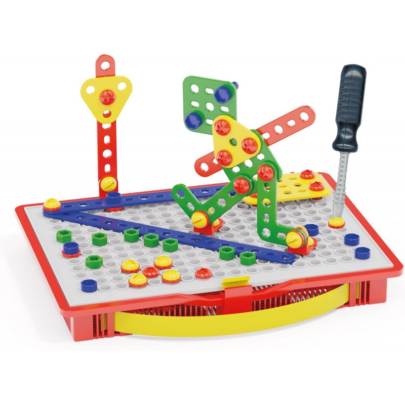 Quercetti Tecno Gioco Di Costruzioni, Viti E Bulloni - 0560